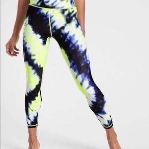 Athleta tie dye leggings size XS
